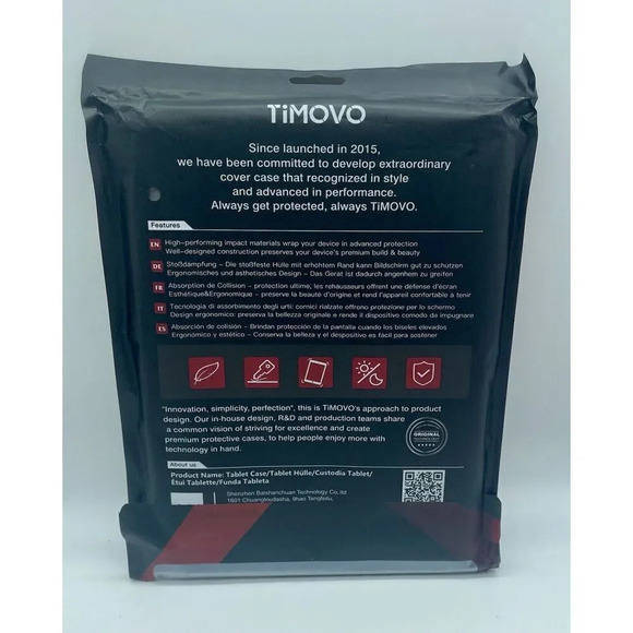 TiMOVO Folio Stand Case‎ for Apple 7th 8th 9th Generation 2019-2021 iPad 10.2” - Picture 2 of 6